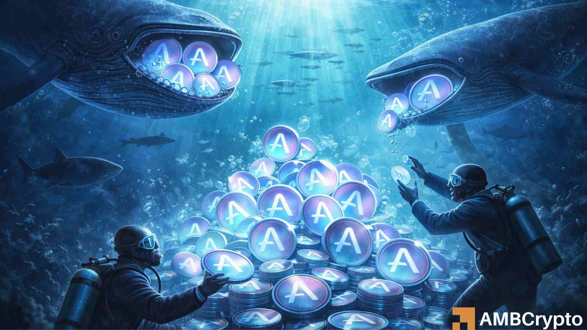 Aave whales scoop 8% of supply amid sell-off – A move to $210 possible IF…