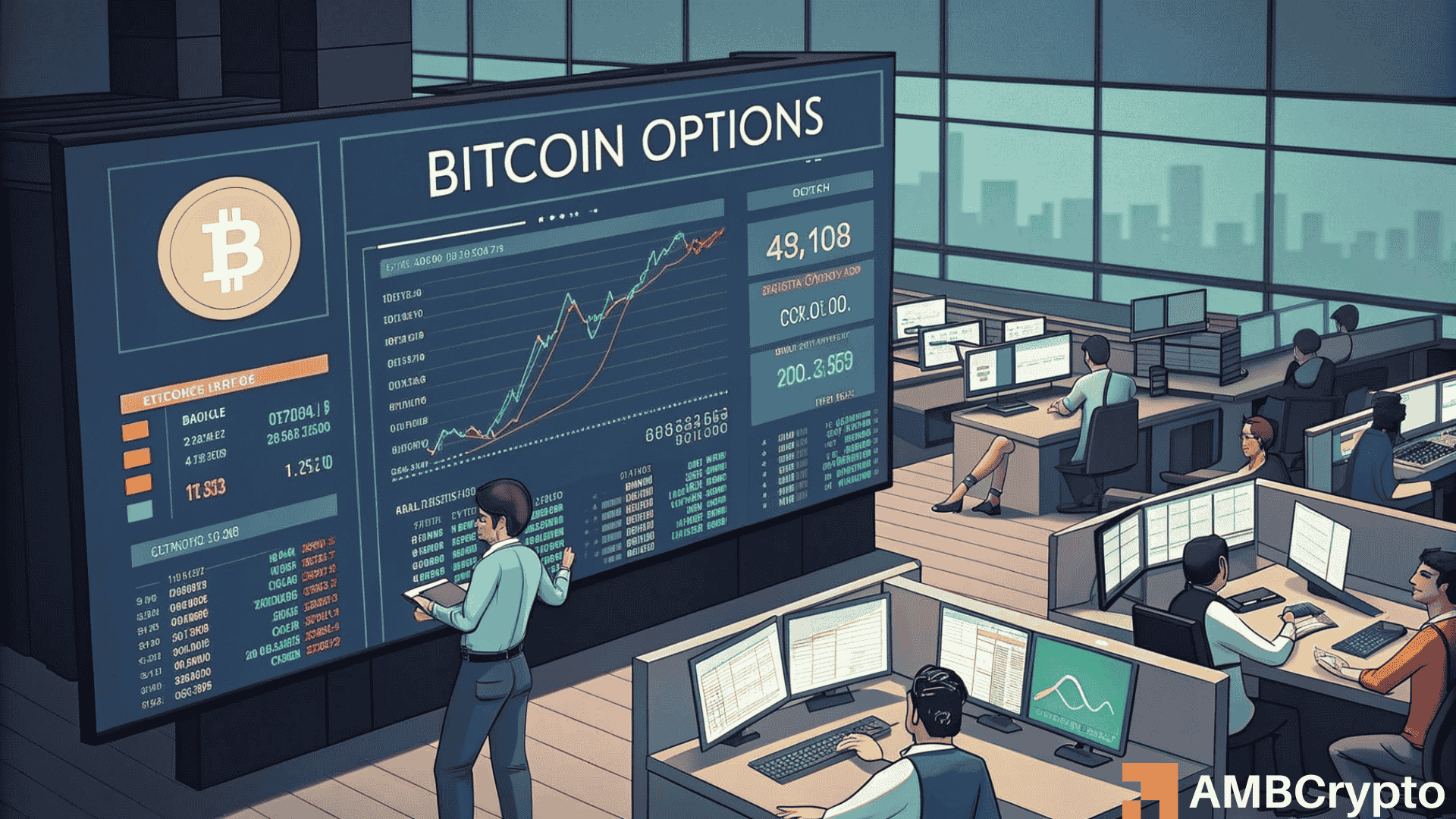 Bitcoin options flash warning as traders brace for sharp move
