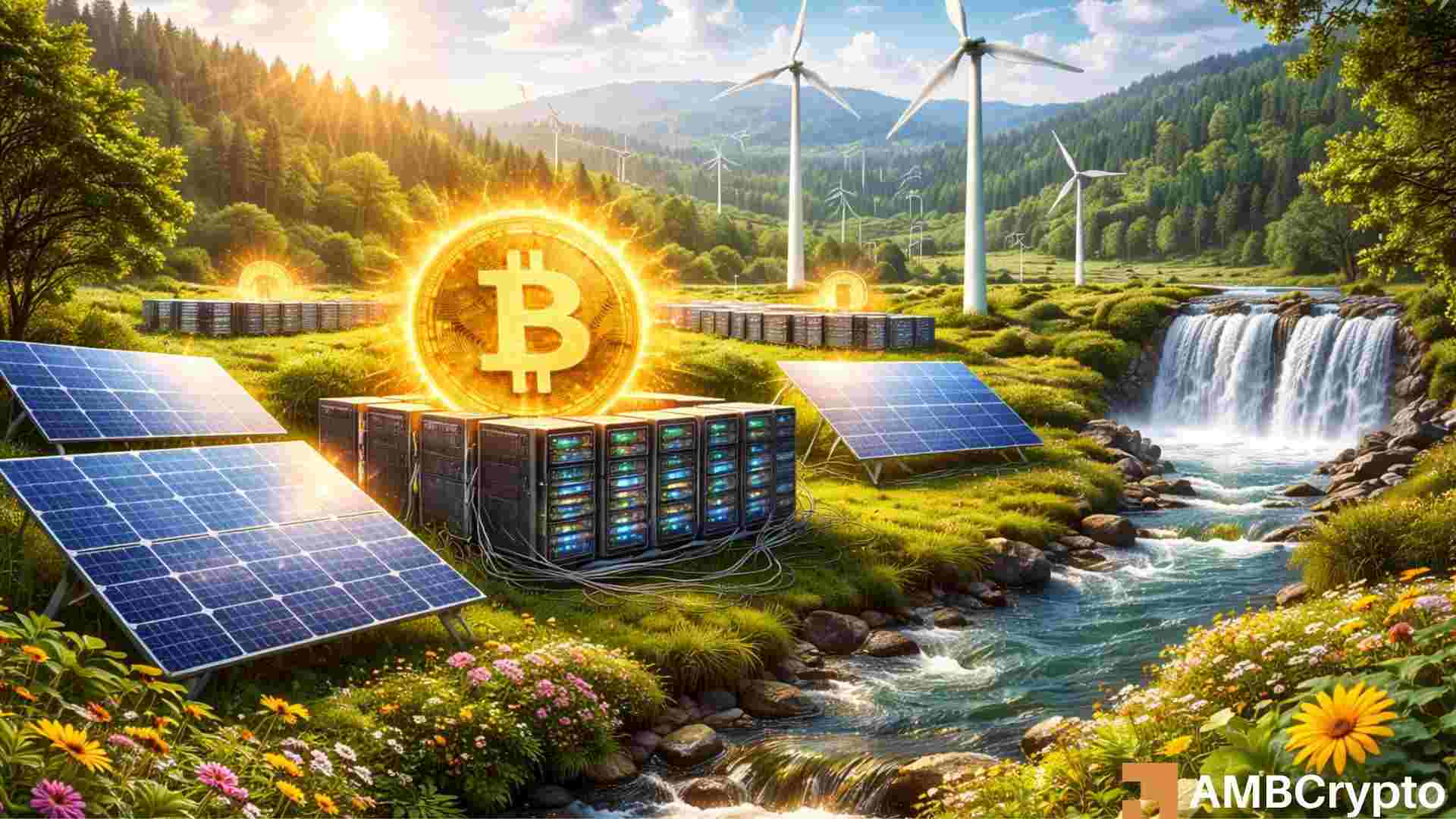 Over 50% renewable – How ‘green’ Bitcoin mining is driving climate action