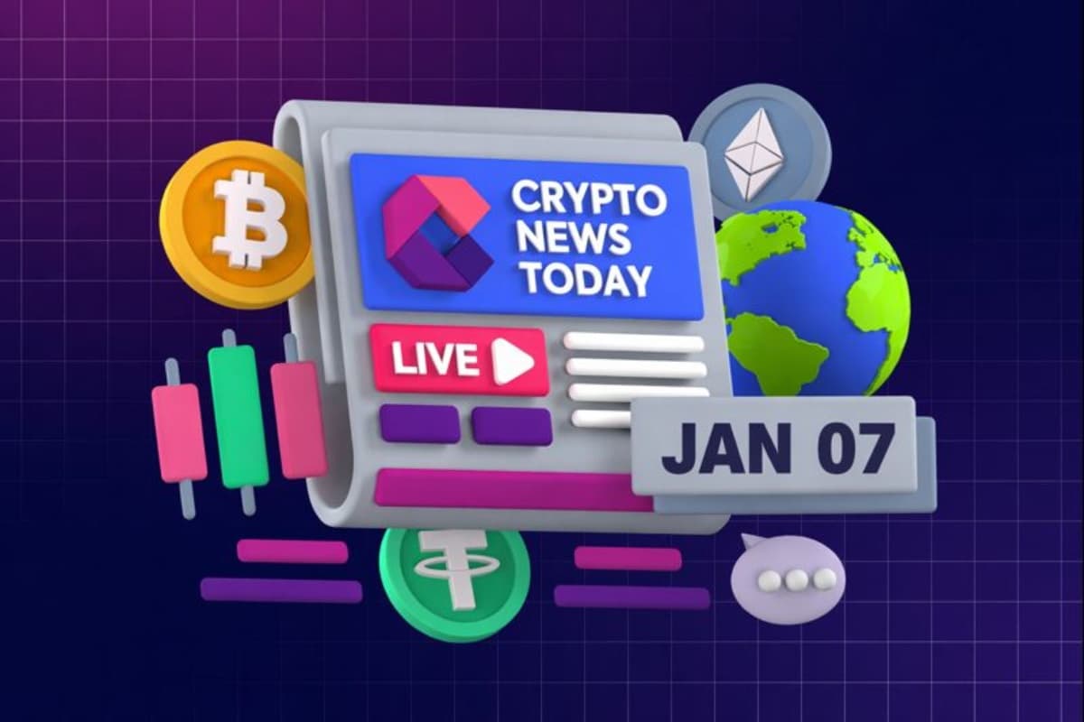 [LIVE] Crypto News Today: Latest Updates for Jan. 07, 2026 – Crypto Market Retreats Slightly as DePIN, AI Outperform Other Sectors