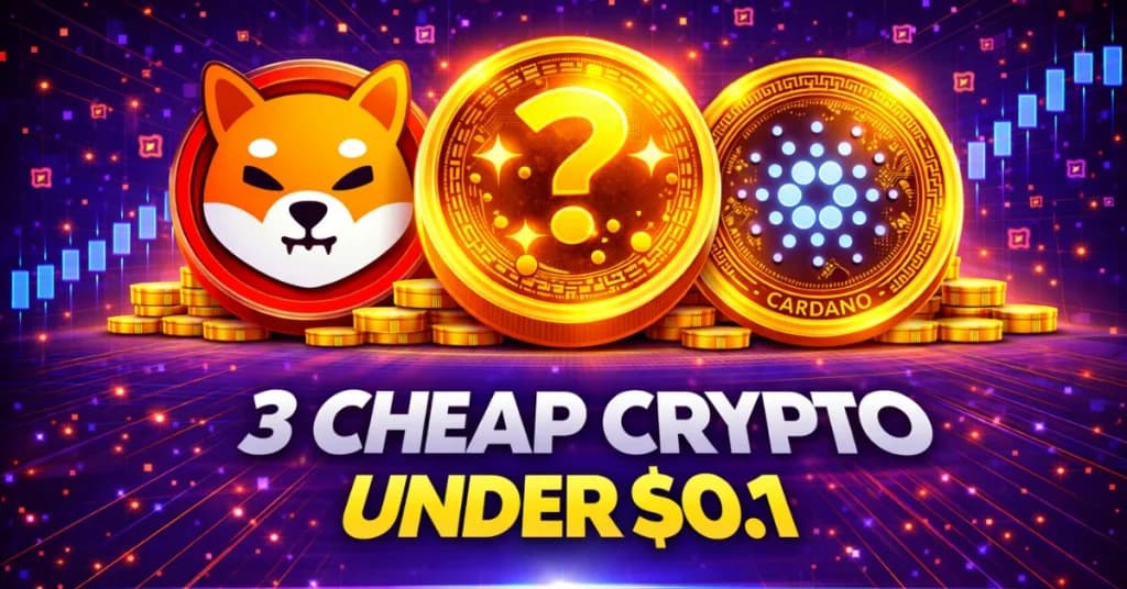 Top 3 Cheap Cryptos Under $0.1: Crypto Market Turns Bullish As Investors Shift Focus