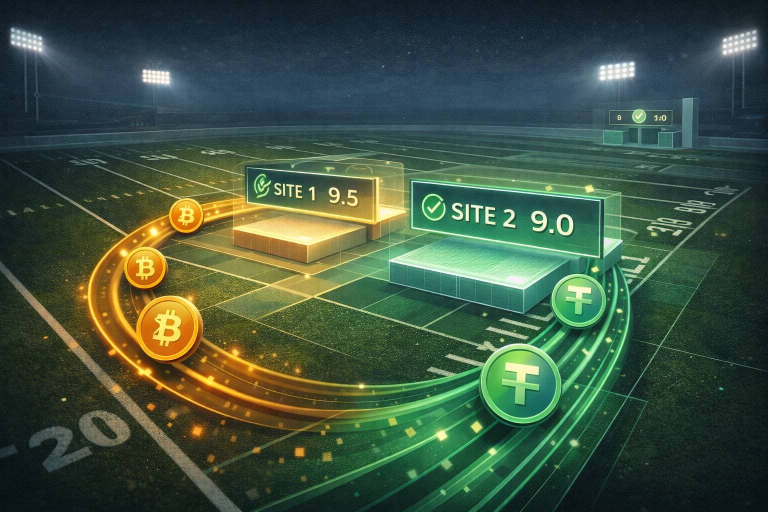 American Football Crypto Betting Sites Reviewed: Safe NFL Betting with BTC and Stablecoins
