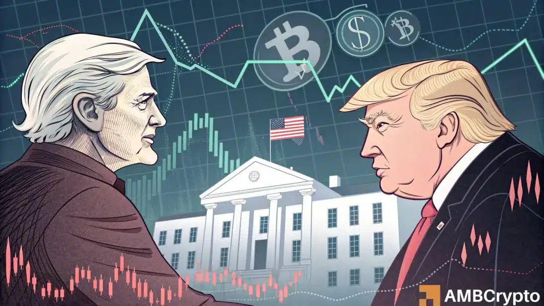 The Fed–Trump battle is rattling crypto markets: Bitcoin caught in the crossfire