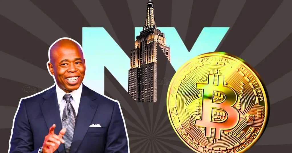 Eric Adams’ NYC Token Crashes 80% Amid Controversy