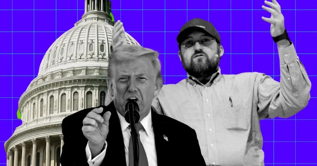 Charles Hoskinson Slams XRP, ADA’s Inclusion in Trump Crypto Reserve as ‘Rule by Tweet’